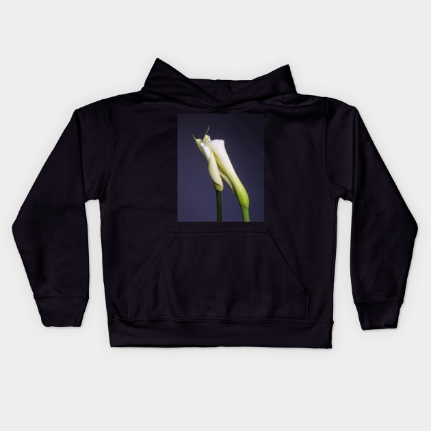 Calla Lilies - Tender Touch Kids Hoodie by Thomas G. Bugarin